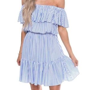 Blue Stripe Dress